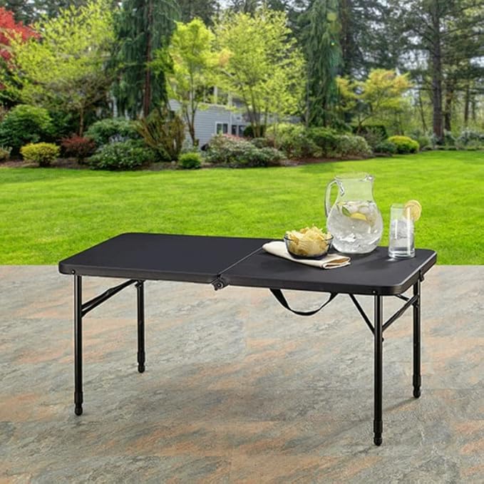 Portable Outdoor Folding Table Camping Hiking Fishing Picnic Table Waterproof Folding Table (D 101.5cm*50.7cm*45cm)