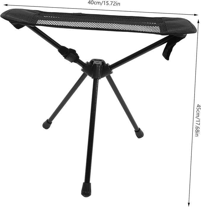 UPKOCH Foldable Fishing Stool Lightweight Portable Outdoor Chair for Camping Fishing and Picnics Compact Design for for Outdoor Enthusiasts