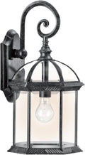 Kichler 49186BK Barrie Outdoor Wall 1-Light Black