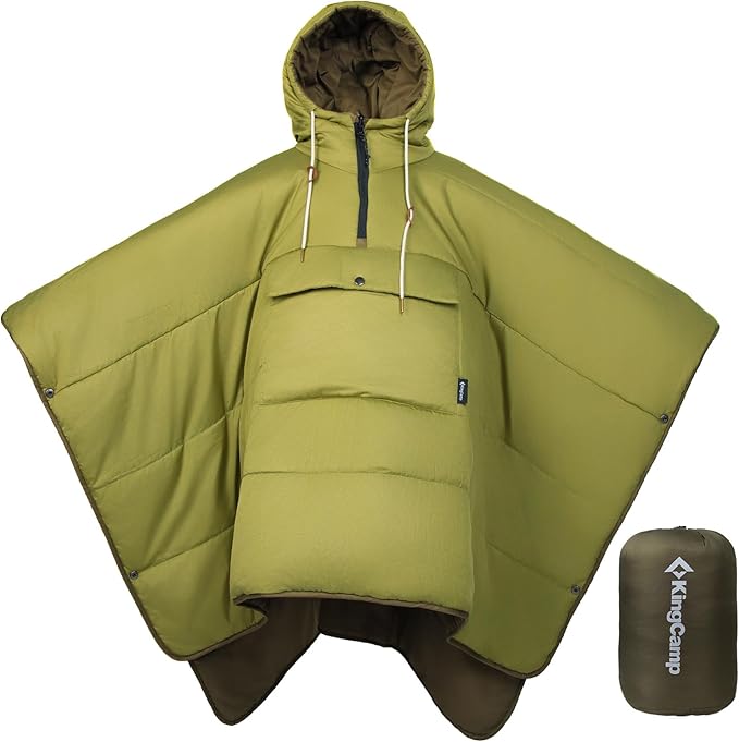 KingCamp Blanket + Poncho Set