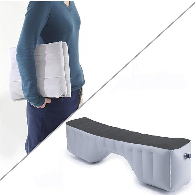 Camping Inflatable Bed Car Back Seat Mattress Flocking Waterproof Material Cigarette Lighter Fast Inflation 72 Hours Leakage Test