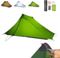 Upgraded 3FULGEAR Lanshan 2 Pro Ultralight 2-Person Tent 3-4 Season Backpacking Tent 20D Double-Sided Silicone Trekking Pole Tent for Camping Hiking and Climbing