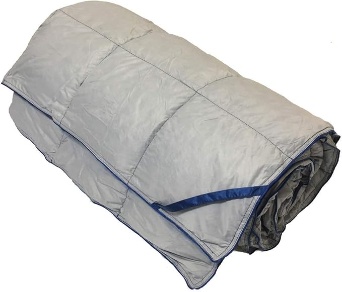 Maroon Bells Water Resistant Camping Blanket 600 Fill Power Duck Down 54 x 80 Camping Hiking