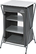 MOUNTAIN SUMMIT GEAR Foldable Roll Top Camping Pantry and Table Made by Caddis Sports