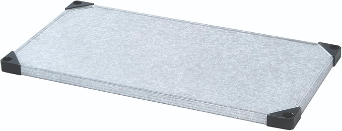 QUANTUM STORAGE SYSTEMS 2460SG Solid Add-On Shelf Galvanized Steel 60 W x 24 D