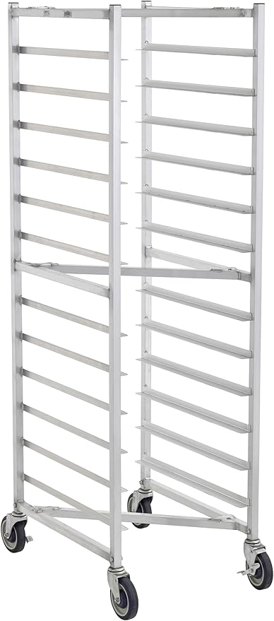 Commercial Fully Welded Nesting 12-Tier Aluminum End Load NSF Bun/Sheet Pan Rack | Bakeries Caterers Kitchens Restaurants | (#28W-124)