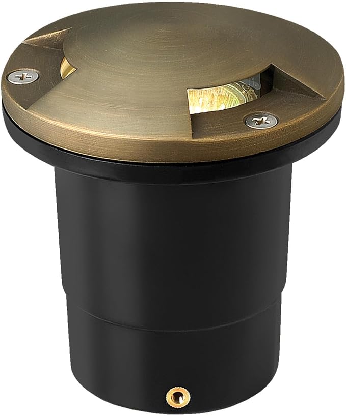 Hinkley Landscape Lighting Hardy Island LED Directional Well Light 3 Openings Matte Bronze