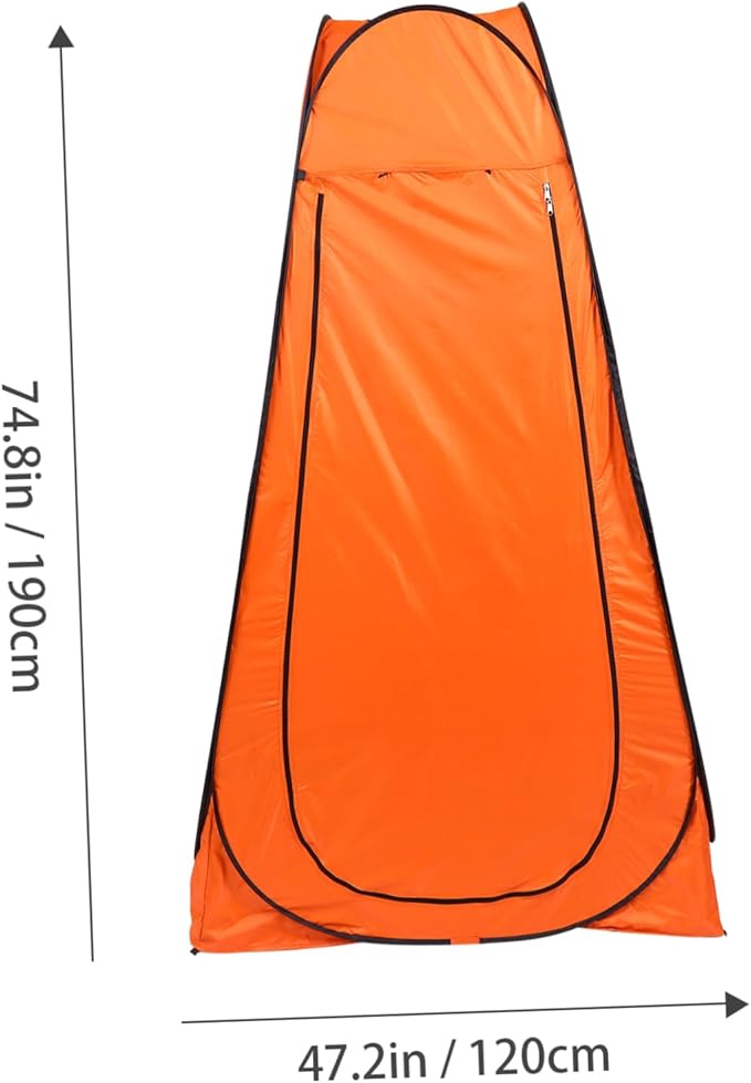 1Pc Portable Privacy Shower Tent Instant Pop Up Changing Room for Outdoor Camping Durable Bathing Tent for Privacy Easy Setup and Multi Purpose Use