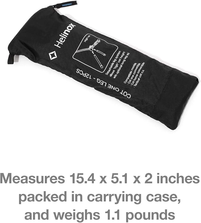 Helinox Cot One Camping Cot Leg Extenders