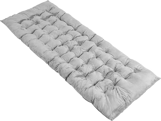 SlickBlue Crystal Velvet Camping Cot Pad Soft and Breathable Cushion