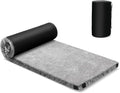 Tangkula Memory Foam Sleeping Pad Roll Up Floor Mattress with Carry Bag Non-Slip Bottom Guest Floor Folding Bed for Sleepover Portable Camping Mattress for Indoor Outdoor Car Travel Cot Tent