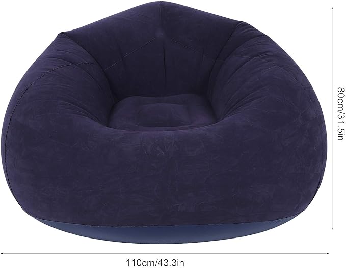 Inflatable Couch Inflatable Chair Single Spherical Blow up Chair Camping Lounge Chair Portable Beach Chairs for Traveling Picnic Chairs for Dorm Room Outdoor Travel Camping Picnic