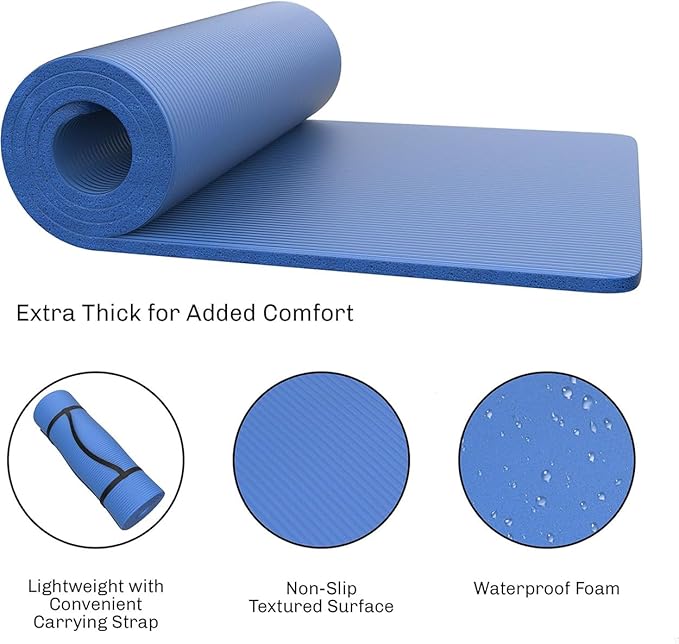 Outdoor Double-Person Thickened Foam Sleeping Pad Set - 1.25-inch Waterproof Style with Straps Essential