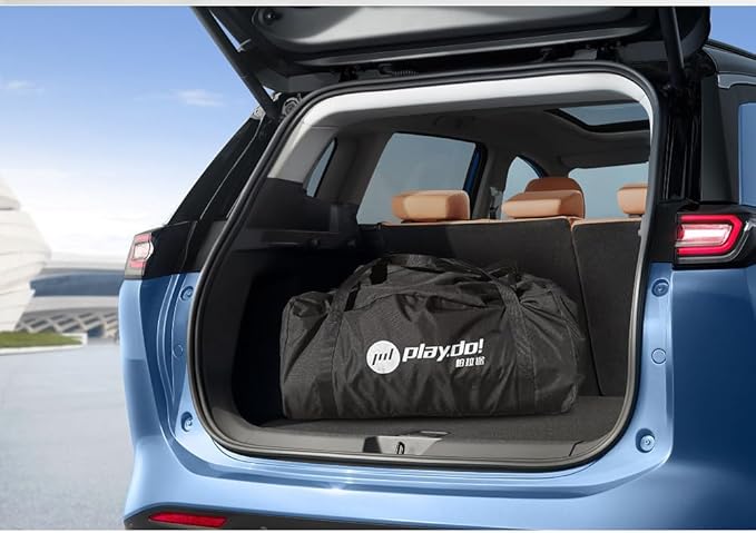 UNISTRENGH Waterproof Inflatable Car Rooftop Tent Lightweight Portable Family Outdoor Camping Roof Top Tent for SUV Jeep Cars