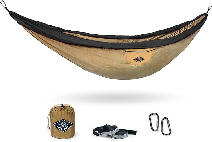 Suparpine II Hammock for Camping with Straps Included (Sand Double)
