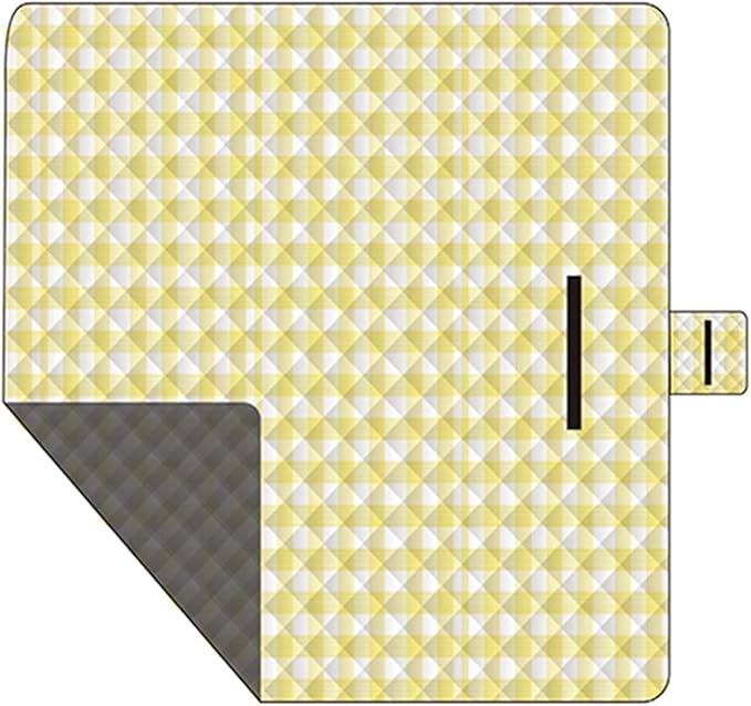 Camping Mattress Pattern 3-Layer Portable Camping Mat Foldable Large Picnics and Beach Blanket for Family Friend Kids