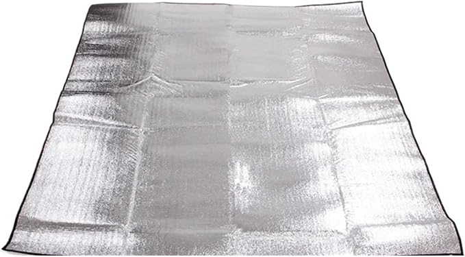 Aluminium Sleeping Mat Aluminum Foil Pad Outdoor Camping Waterproof Tent Footprint Portable Lightweight Sleeping