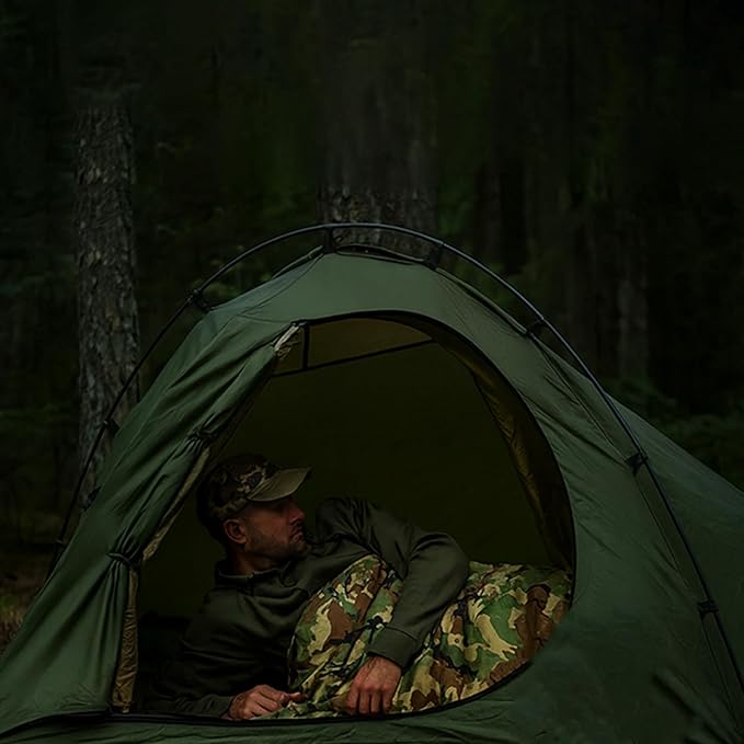 Akmax.cn Bivy Cover Sack for Military Army Modular Sleeping System Waterproof Outer Shell for Sleeping Bag Minimalist Stealth Shelter