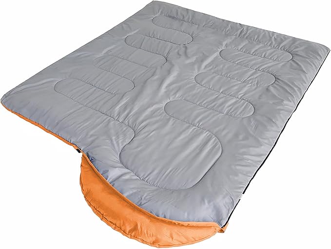 oaskys Camping Sleeping Bag - 3 Season Warm &amp Cool Weather - Summer Spring Fall Lightweight Waterproof for Adults Kids - Camping Gear Equipment Traveling and Outdoors