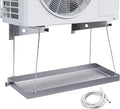 304 Stainless Steel Drip Pan - Reliable Water Catcher for Portable AC Units Easy Clean Oil Tray for Home &amp Commercial Use (20x60cm / 8x24in)