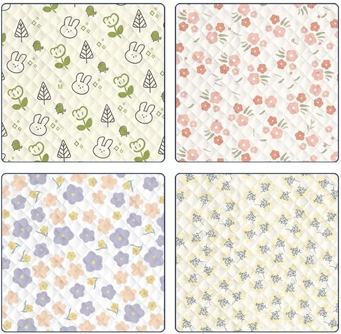 lilaBelle] Thick Picnic Mat【Waterproof Camping Blanket】 Oxford Cloth with PVC Backing Portable Outdoor Cover for BBQ Spring Outing Festival Beach Party Essentials Style B