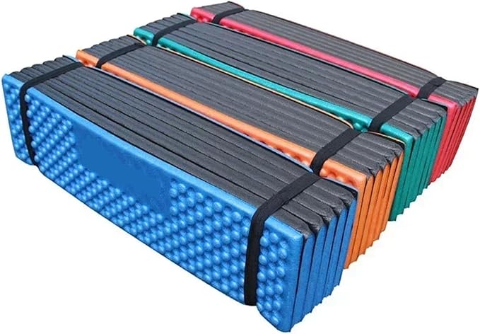 186x57cm Folding EVA Camping Tent Mat – Moistureproof Foam Pad for Hiking Picnic Beach &amp Warmth