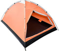 1-Person Dome Tent for Camping Waterproof Lightweight Portable Backpacking Orange/Blue/Army Green/Green