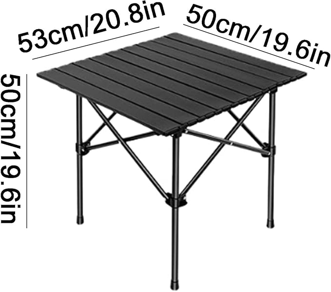 Portable Carbon Steel Camping Table Portable Camping Table Outdoor Folding Camping Table High Capacity Camping Table Folding