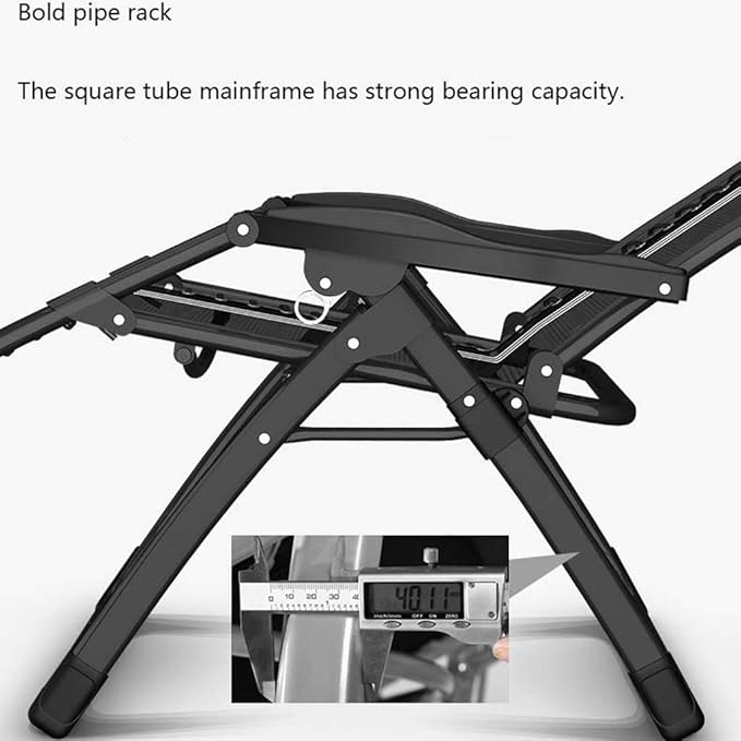 Portable Multi-Function Beach Chair Lounge Chair Folding Lunch Break Office Chair Chair Chair Lunch Break Chair Beach Home Leisure Chair Folding Chairs