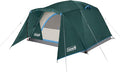 Coleman Skydome Tent with Full-Fly Weather Vestibule Weatherproof 4/6 Person Tent Sets Up in 5 Minutes &amp Protects from Water 20% More Headroom Than Traditional Shelters