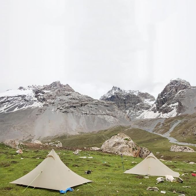 ASTA Gear Fengyin 2 Pyramid TentPortable Ultralight Tent Waterproof 1-2 Person for OutdoorCampingHikingBackpacking