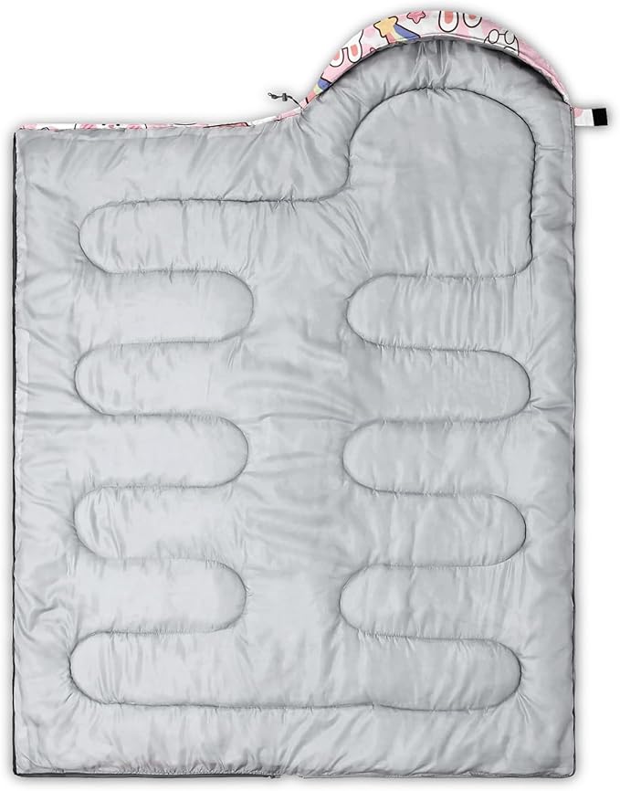 CVHOUSE Camping Sleeping Bags3 Season Warm &amp Cool WeatherLightweightWaterproof Sleeping Bags for Adults &amp KidsTravelingand OutdoorsCamping Gear Equipment