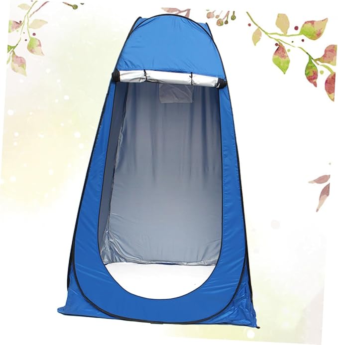 1Pc Portable Automatic Changing Clothes Tent for Fishing and Camping Movable Outdoor Dressing Room Beach Tent Blue