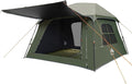 Night Cat Blackout Cabin Tent: 4 Person Pop Up Camping Tent with Vestibule &amp Rainfly Waterproof Instant Easy Setup Family Tent