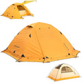 BISINNA 4 Season Tent for Backpacking Winter Tents 2 Person Lightweight Cold Weather Tents Waterproof Double Layer All Season Tent Aluminum Alloy Poles Easy Set Up for Camping Hiking Outdoor