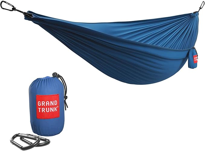 Grand Trunk Ultralight Camping Hammock - Lightweight and Portable Travel Hammock for Camping Hiking Backpacking Beach and Other Travel Green