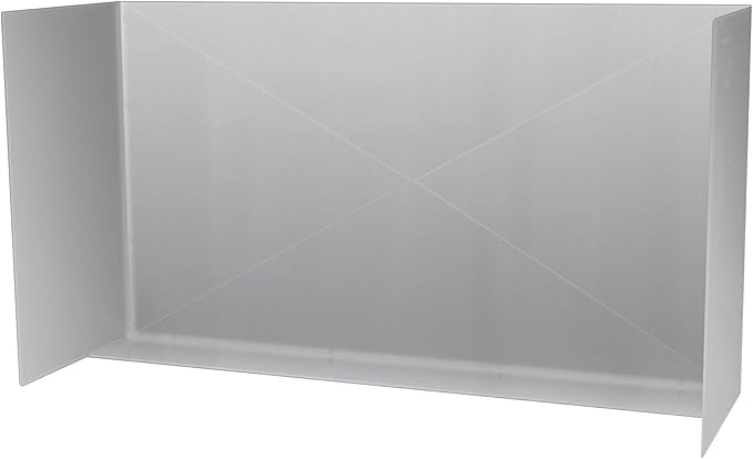 48-Inch Stainless Steel Wind Guard (Fits 36-44-Inch Grills)