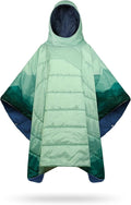 Camping BlanketHoodie Blankets Poncho Outdoor Waterproof Windproof Warm Durable &amp Portable for Stadium Concerts CarTravel Beach Picnic Grass75 * 55 inch