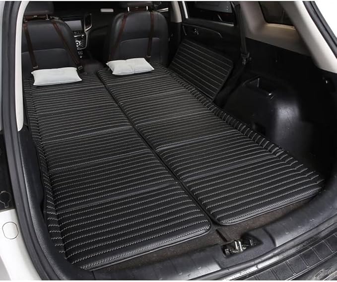 Non-Inflatable Car Mattress Folding Car Bed for SUV Portable Travel Camping Mattress Back Seat Sleeping Pad