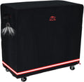 Turtle Life BBQ Grill Cover 46 Inch Heavy Duty Waterproof Barbecue Gas Grill Covers for Flat Top Griddle Anti-Fading Cover for Gas Grill Black
