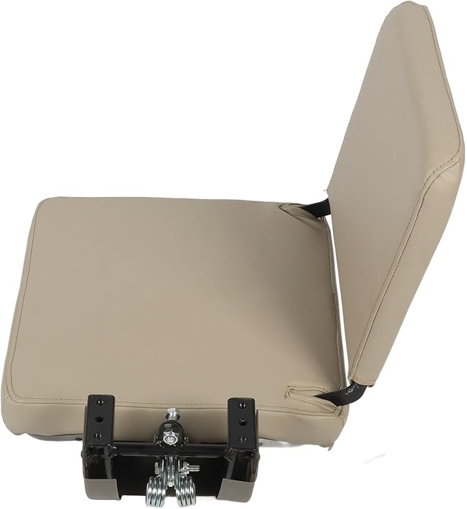 Folding Flip Chair Cold Rolled Steel Artificial Leather Fatigue Reduction Automatic Rebound for Camper Yacht