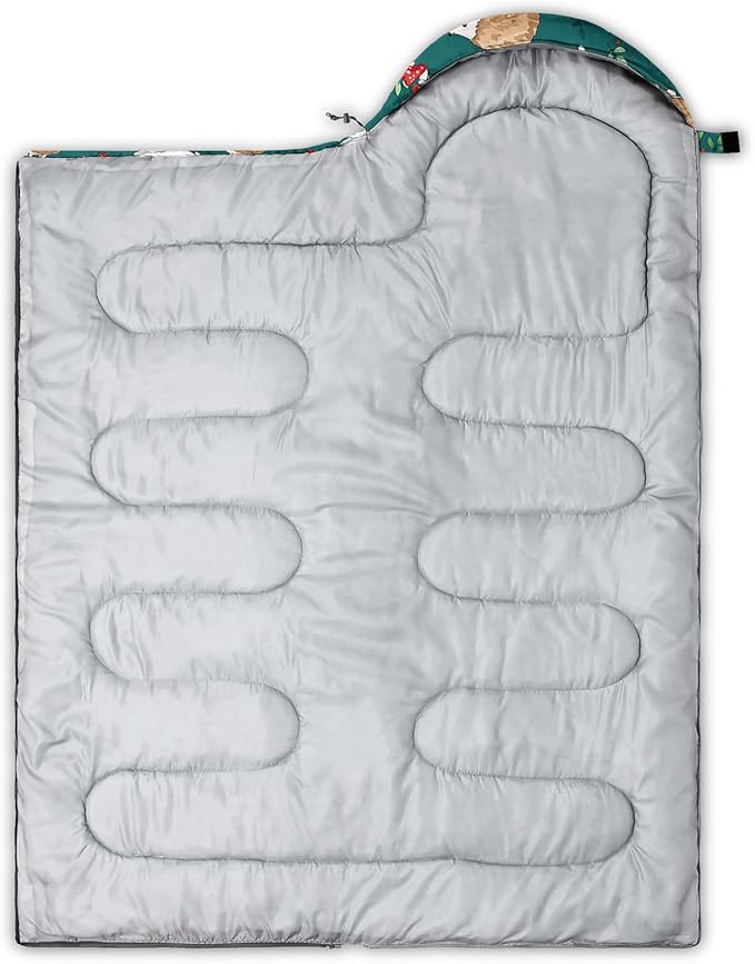 BSNTHO Camping Sleeping Bags3 Season Warm &amp Cool WeatherLightweightWaterproof Sleeping Bags for Adults &amp KidsTravelingand OutdoorsCamping Gear Equipment