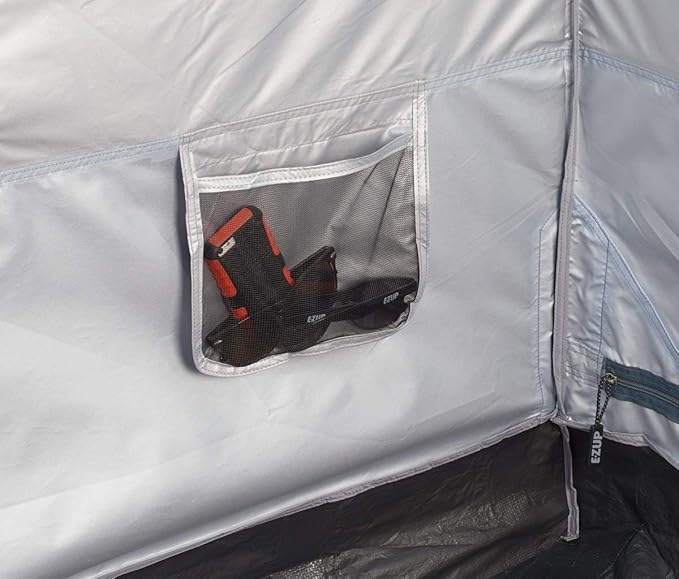 E-Z UP Camping Cube 6.4 Converts 10' Straight Leg Canopy into Camping Tent (Canopy/SHELTER NOT Included) Splash