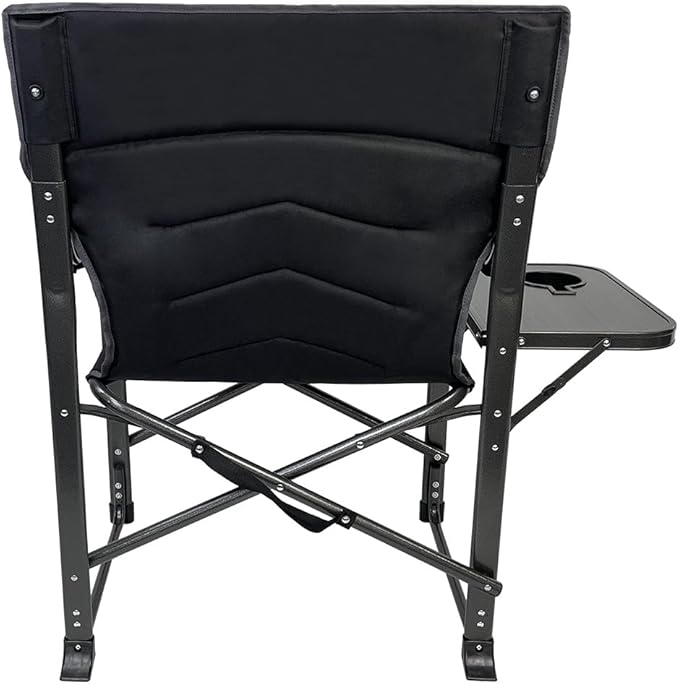 XL Directors Chair - Heavy-Duty Camping Chair with Table Perfect for Camping and Outdoor Activities - 400 lbs. Capacity