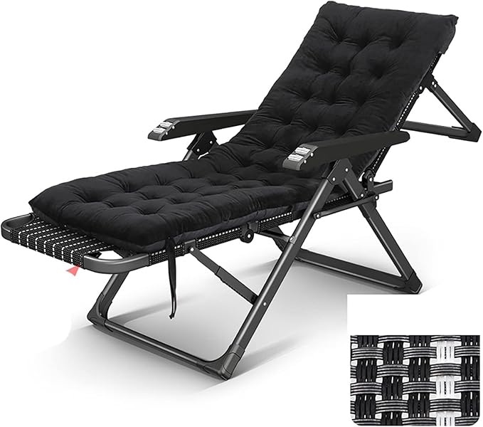 Recliner ChairOutdoor Sun Lawn ChairLounge Chair Patio Folding Camping ChairReclining Patio Chairs with Age omicIdeal Outdoor Recliners BeStyle-3