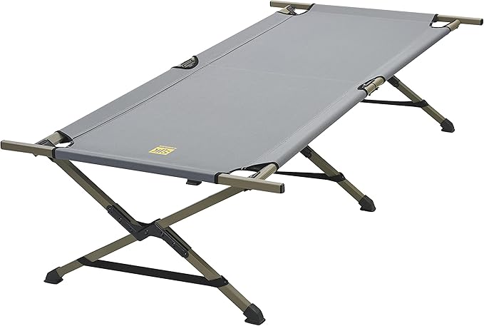 Slumberjack SJK Emergency Folding Outdoor Lightweight Durable Cot for Adults Heavy Duty - 325 lbs Capacity