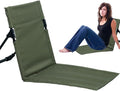 Beach Chairs Camping Chair Camping Cushion Soft Legless Chair | Low Profile Beach ChairsCamping Chair Camping Cushion with Back Support High Strength Backpack Beach Chairs for Picnic Camping Trav