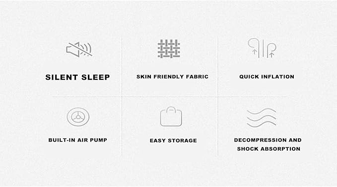 Inflatable Sofa Single Outdoor Portable Automatic Air Mattress Suitable for Outdoor Camping Camping Family