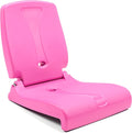 Step2 Folding Flip Seat Lightweight Portable Outdoor Chair for Poolside Camping Beach Boats Tailgates Durable Ground Chair with Back Support for Adults Bright Pink