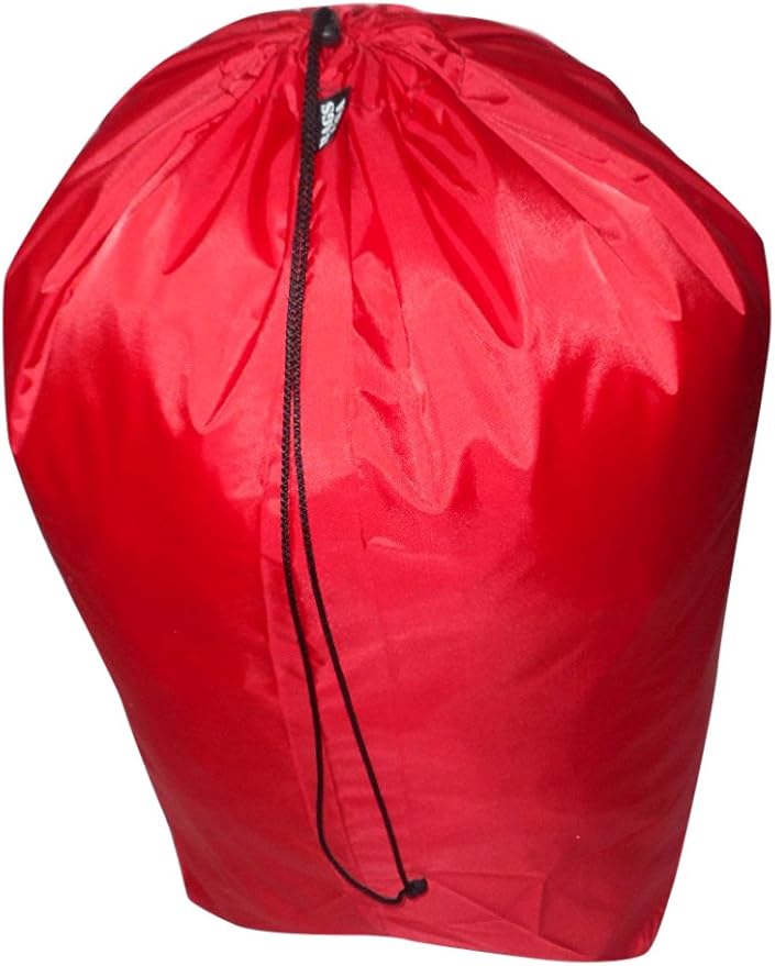 Sleeping Bag CoverJumbo Stuff Sacks Laundry Bag Car Cover Made In USA. (Red)